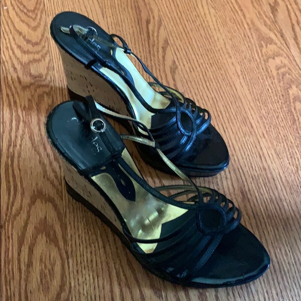 Black heels